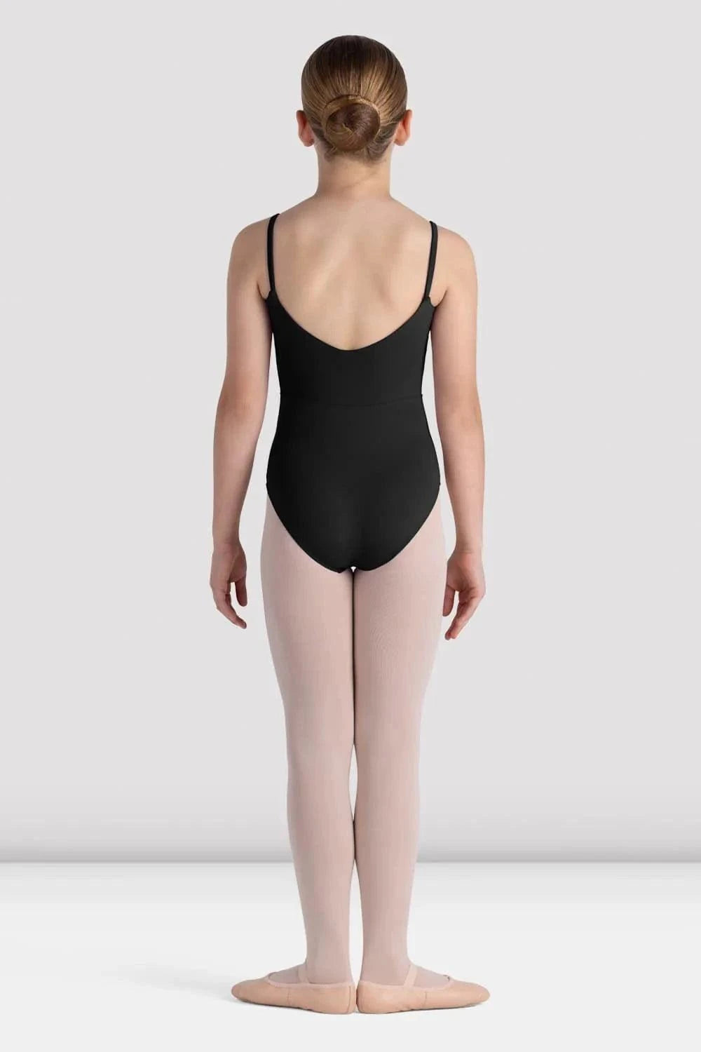 Black Bloch Girls Rihanna double scoop back leotard for ballet