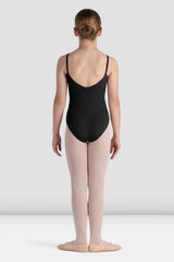 Black Bloch Girls Rihanna double scoop back leotard for ballet