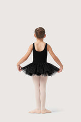 Bloch girls tank tutu dress black glitter ballet outfit