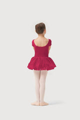 Bloch girls tank tutu dress with glitter overlay and cap sleeves