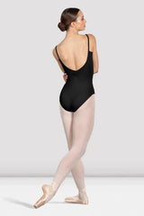 Bloch Ladies Arianne Camisole Leotard L4257 with pinch gathered details and low back