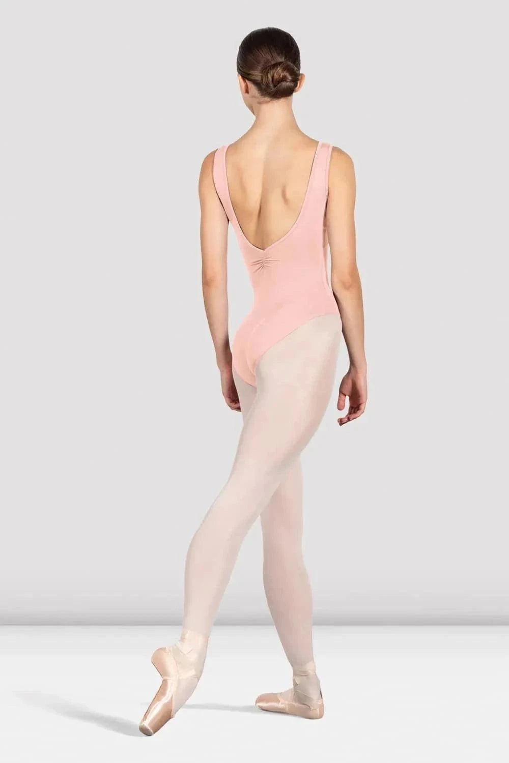 Bloch Ladies Dianna Tank Leotard with pinch gathered details and low back