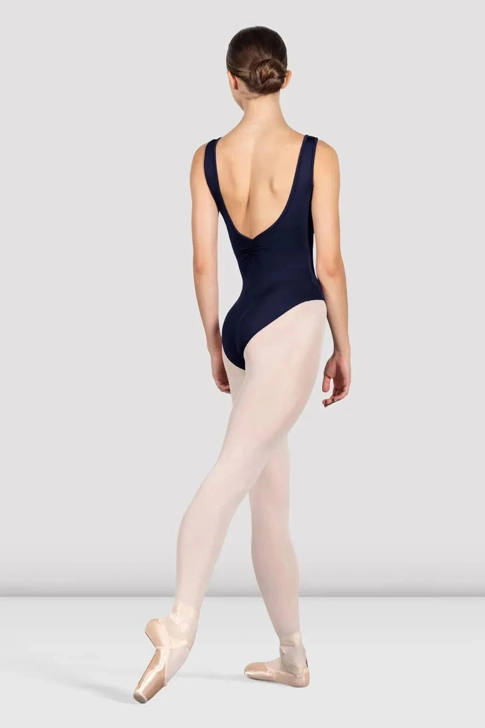 Bloch Ladies Dianna Tank Leotard with pinch gathered details and low back