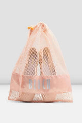 Bloch large pointe shoe bag mesh drawstring storage for dance shoes