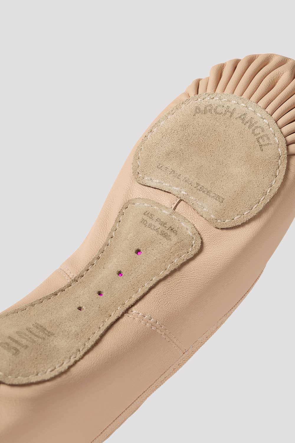 Bloch S0242G Arch Angel leather ballet shoes for kids pre-pointe training