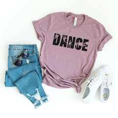 Olive And Ivory Wholesale Dance Word | Short Sleeve Graphic Tee