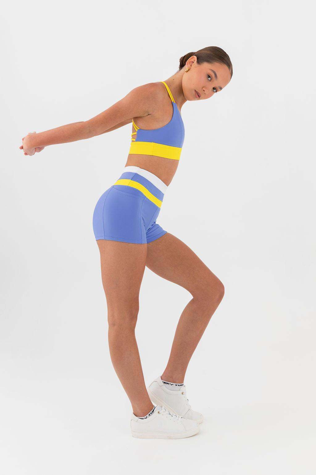 Every Turn On-The-Go high-rise shorts with phone pockets