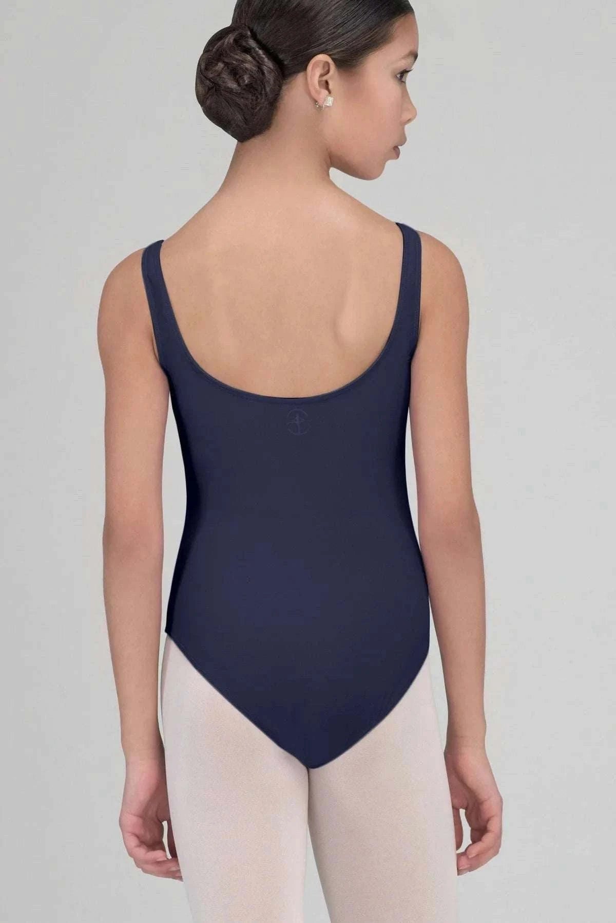 Faustine tank leotard with sweetheart neckline for women and girls