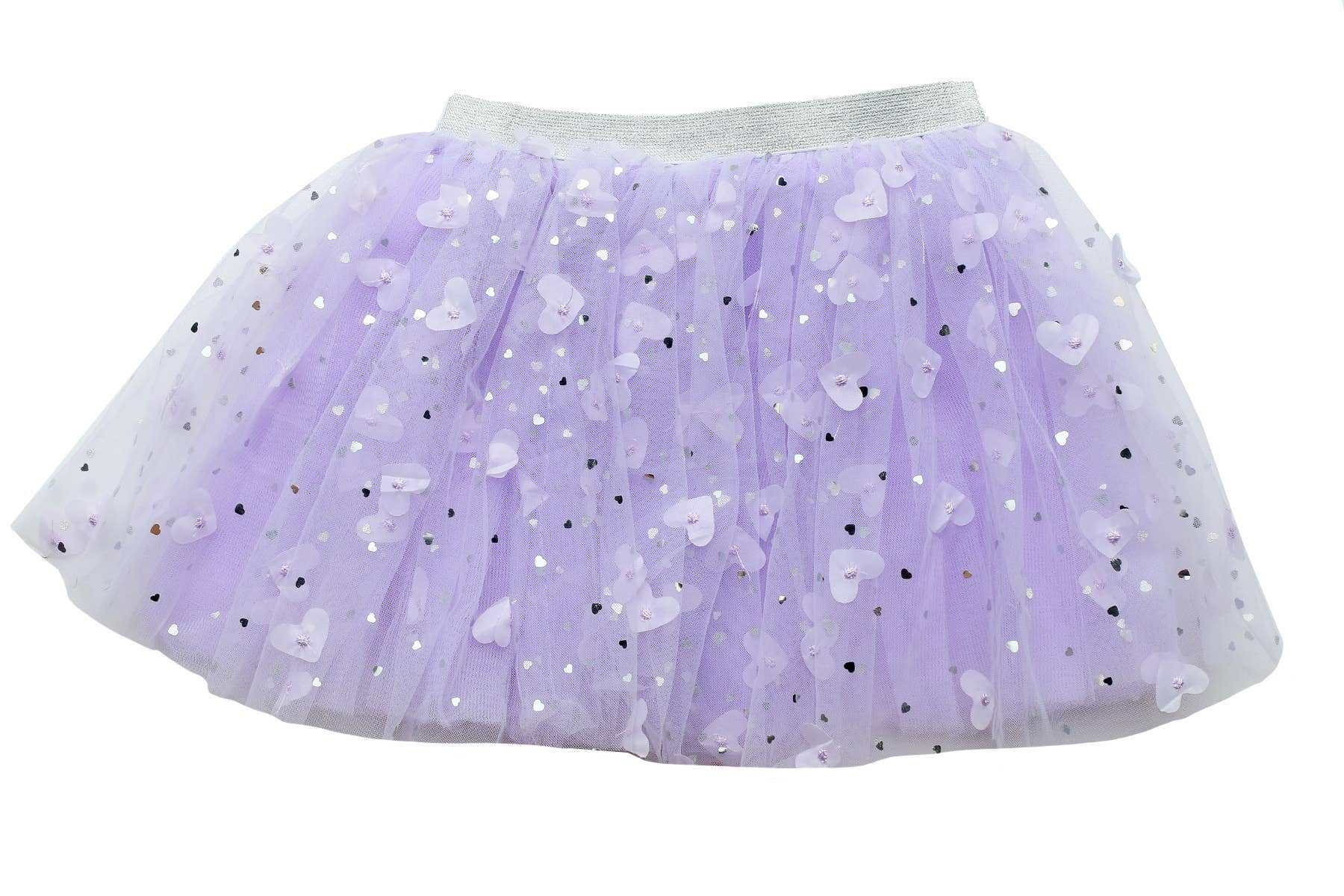 Sparkle Sisters by Couture Clips Flutter Heart Tutu
