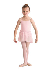 Girls Barre Stretch Waist Ballet Skirt Bottoms Bloch Child 2-4 Light Pink 