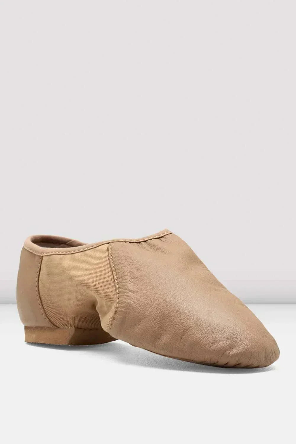 Bloch S0495L Neo-Flex leather jazz shoe adult tan