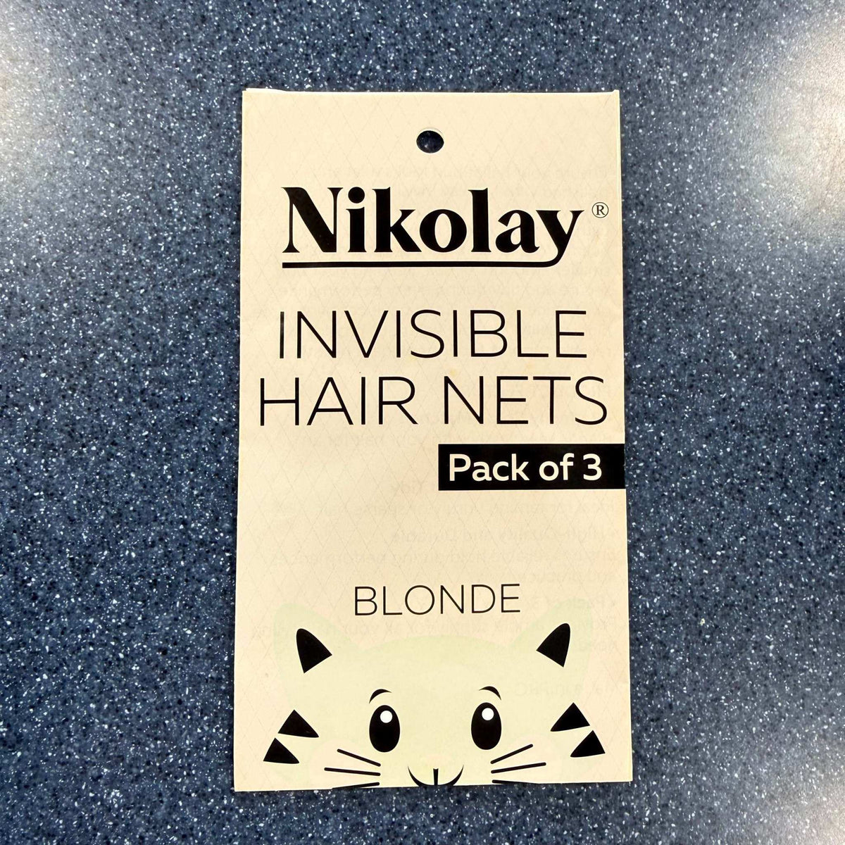 Nikolay invisible hair nets 3 pack for ballet buns