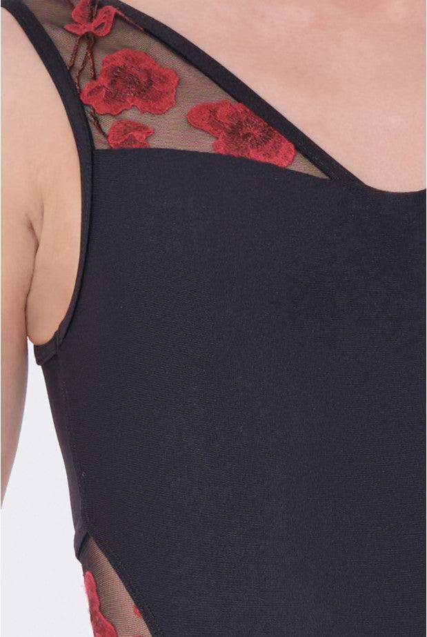 Womens Fashion Dance Leotard - Petunia