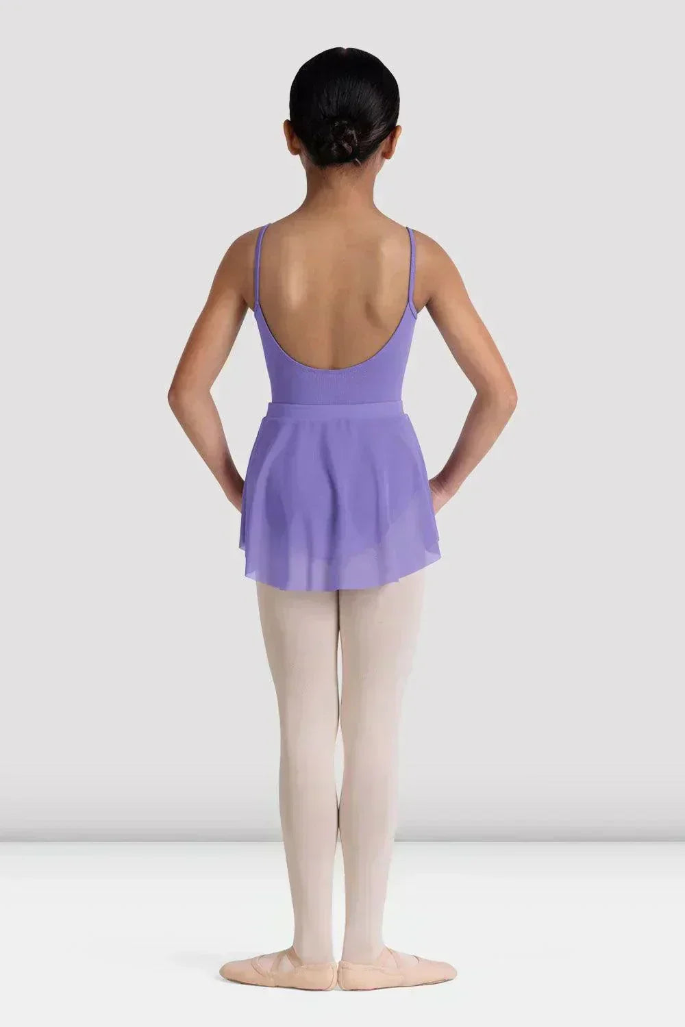 Tutu Skirt - Girls Pull On Mesh - Viola