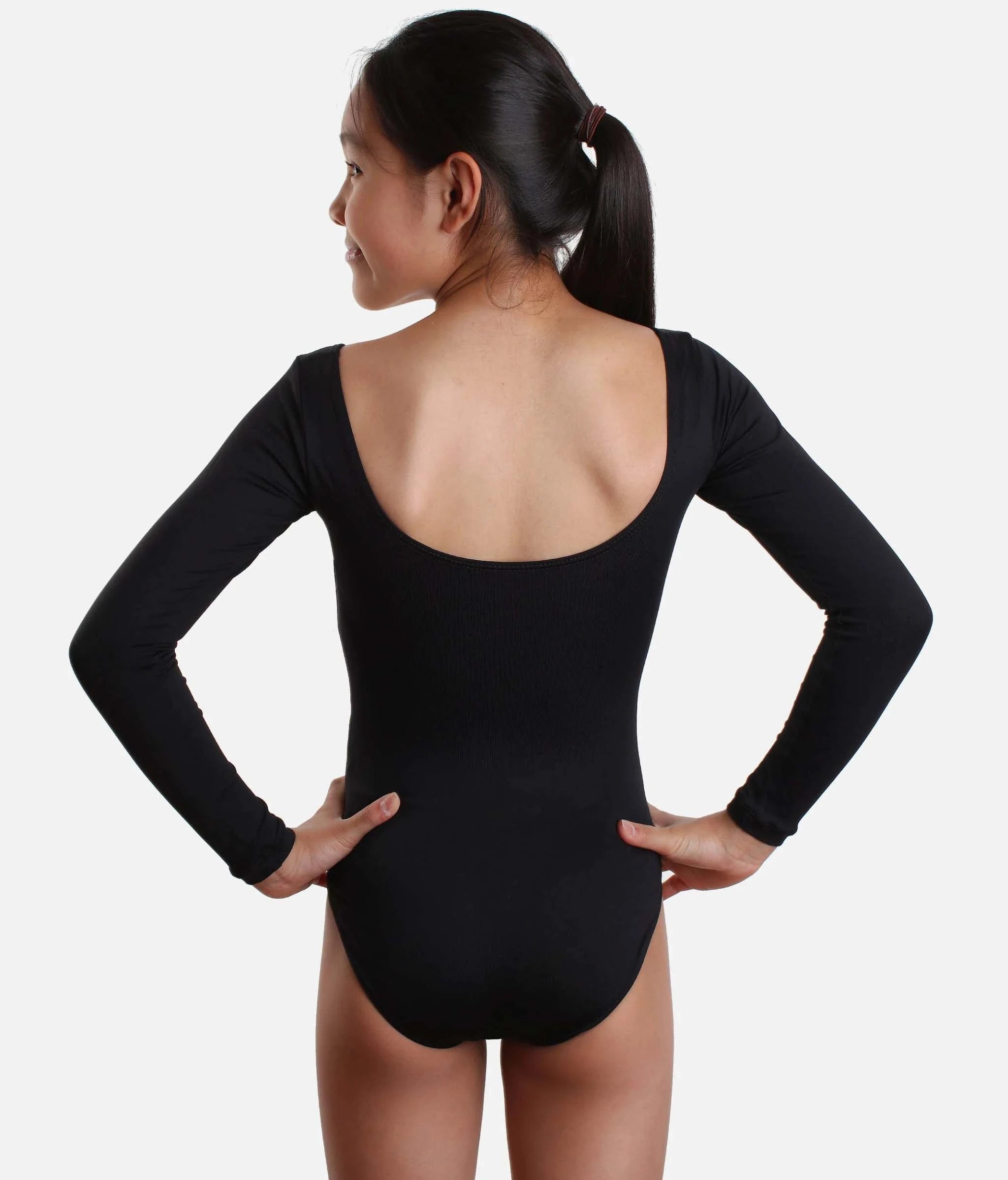 Long Sleeve Child Dance Leotard