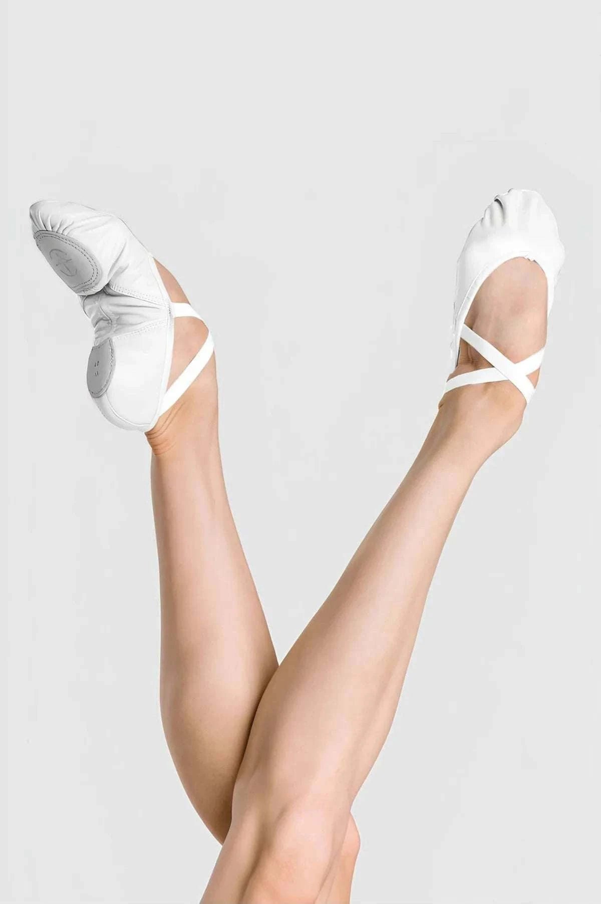 Wear Moi Saturne split-sole premium leather demi-pointe ballet shoes