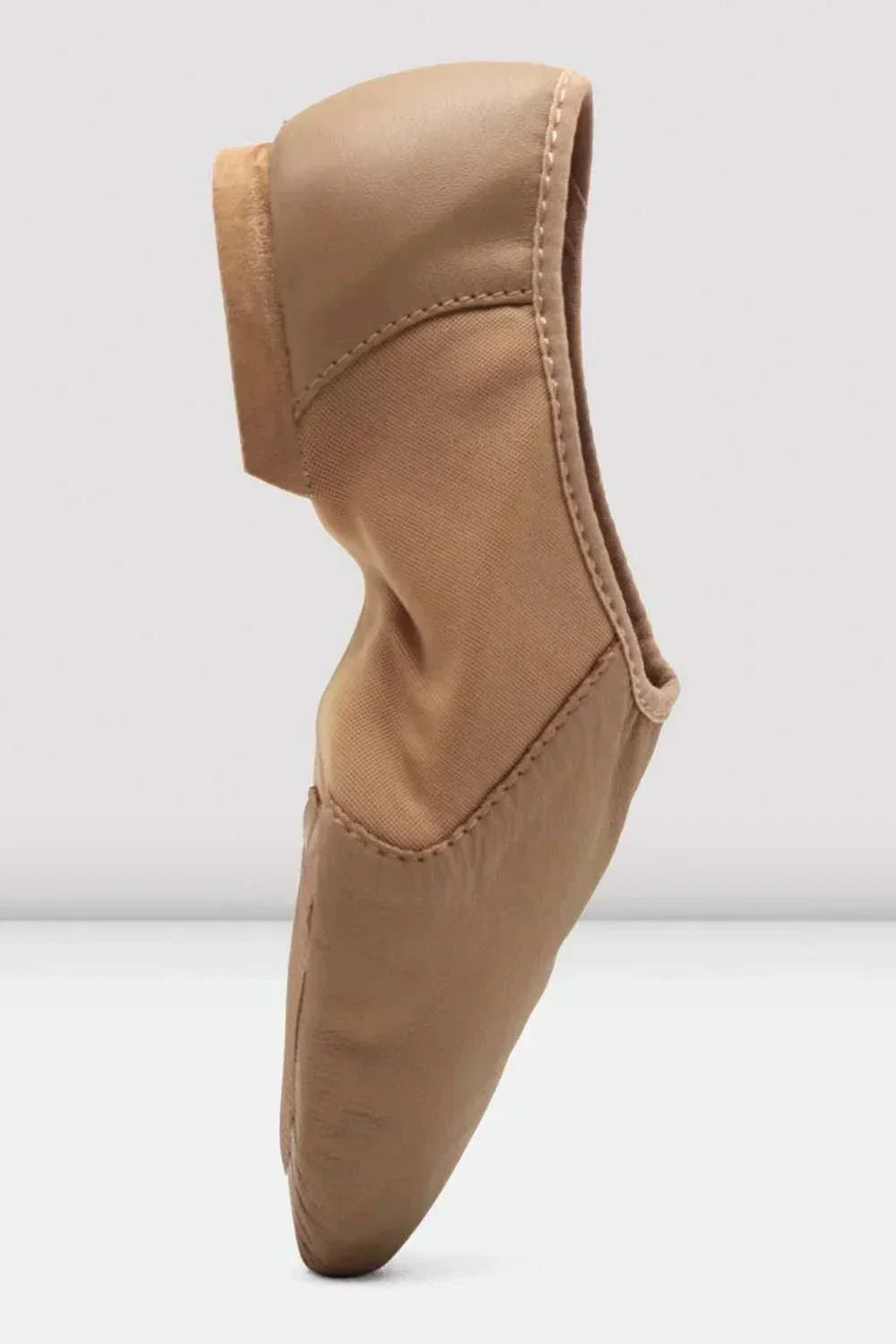 Bloch S0495G Neo-Flex Leather Jazz Shoe Girls tan