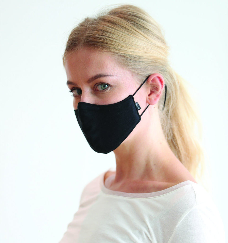 B-Safe Adult Face Mask w/Lanyard 3 Pack Dance & Fitness Accessories Bloch Black 