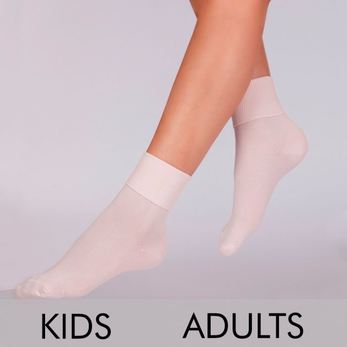 Ballet Socks Socks Silky Dance Theatrical Pink Child 6-8.5 