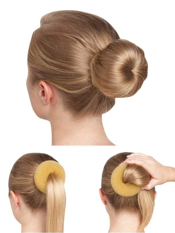 Women Knotted Bun Hair Bands Laides Headband Hairstyle Tool Hair Accessories  | eBay