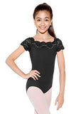 Child Cap Sleeve Leotard Leotards Só Dança Child 2-4 Black 