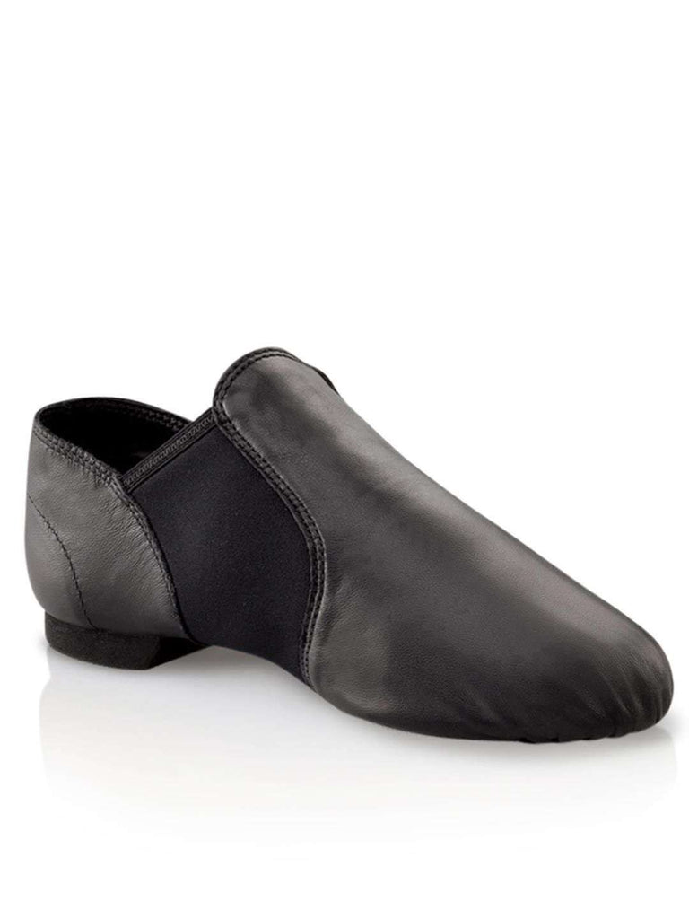 E-Series Slip-on Adult Jazz Shoe Jazz Shoes Capezio Adult 3 Black Width-M