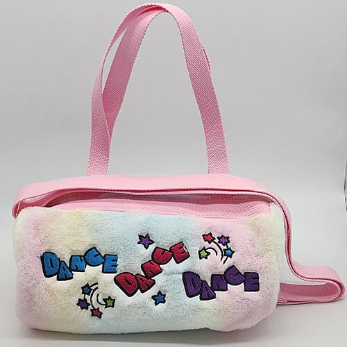 Fuzzy Dance Duffel Bags Dasha Designs Pink 