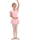 Girls Olesia Georgette Sequin Skirt Bottoms Bloch Child 2-4 Candy Pink 