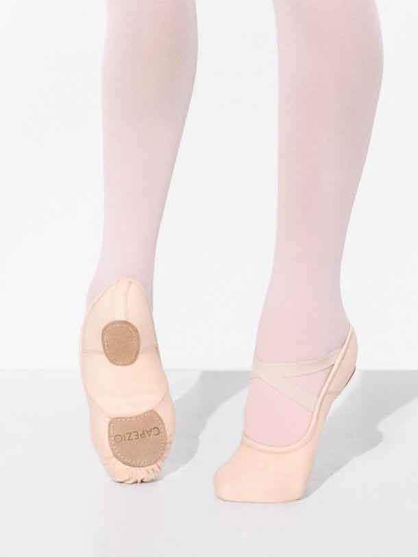 Hanami Leather Adult Ballet Shoe - Light Pink Ballet Shoes Capezio Adult 3 Width-M Light Pink