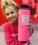 I Can't, I Have Dance - 40oz Thermal Bottle Dance & Fitness Accessories Covet Dance Neon Pink 