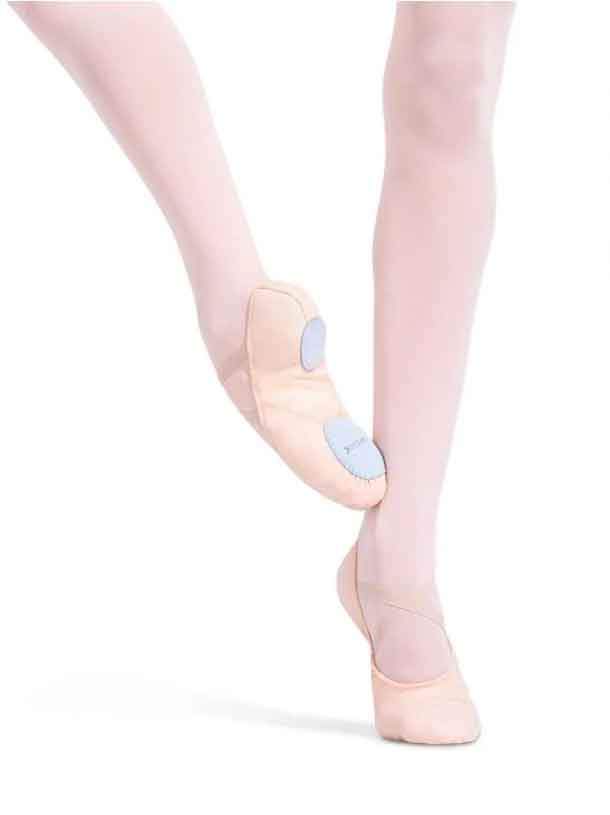 Juliet Split Sole Canvas Adult Ballet Shoe - Light Ballet Pink Ballet Shoes Capezio Adult 4 Width-M Light Ballet Pink