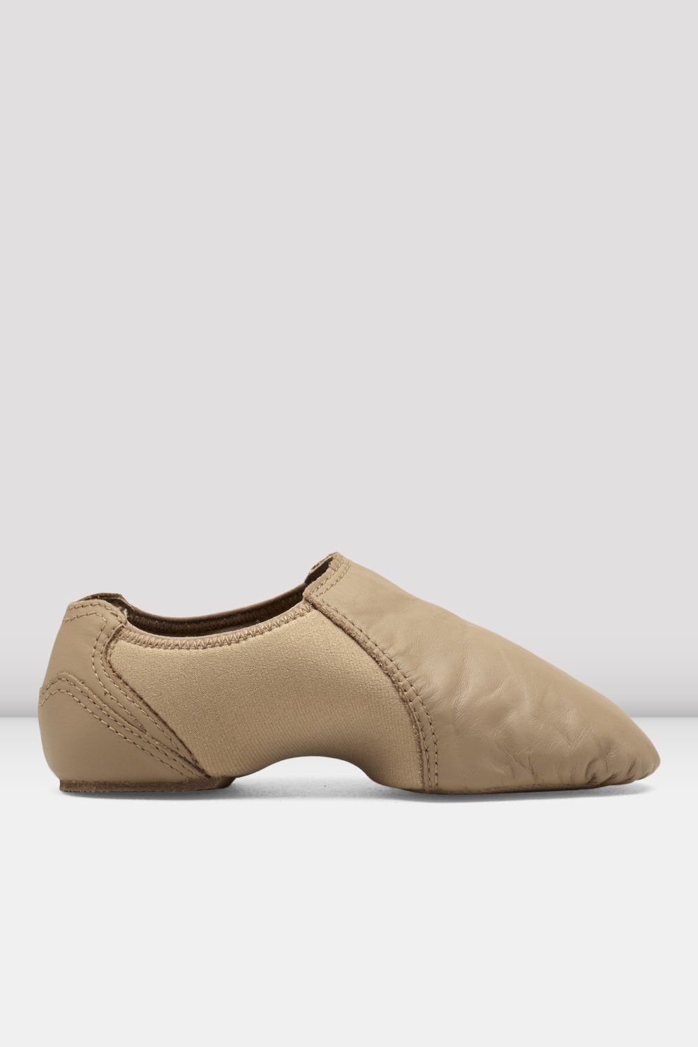 Bloch Ladies Spark Leather & Neoprene Jazz Shoes