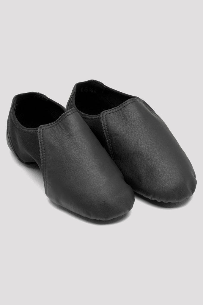 Ladies Spark Leather & Neoprene Jazz Shoes Jazz Shoes Bloch Adult 4 Black Width-N