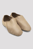 Ladies Spark Leather & Neoprene Jazz Shoes Jazz Shoes Bloch Adult 4 Tan Width-N