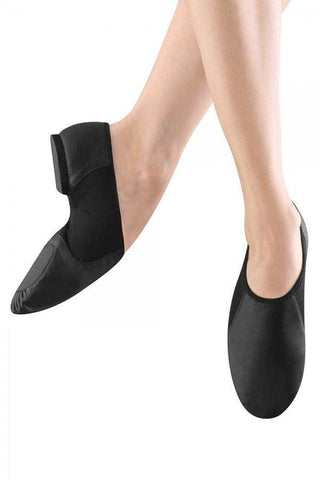 Leather Slip On Adult Jazz Shoe Jazz Shoes Bloch Adult 4 Black Width-N