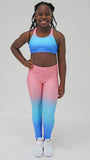 Marine Ombre Legging Bottoms Candy Pink 