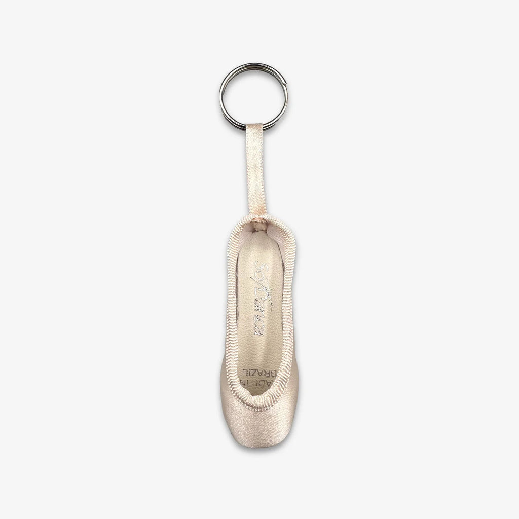 Mini Pointe Shoe Keychain Gifts Só Dança Pink 