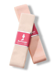 Packaged performance ribbon six pack for pointe shoes in light professional pink
