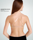 Padded Bust Convertible Strap Bra Undergarments Body Wrappers 