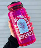 Roses Are Red - Wide Mouth Water Bottle Dance & Fitness Accessories Covet Dance 