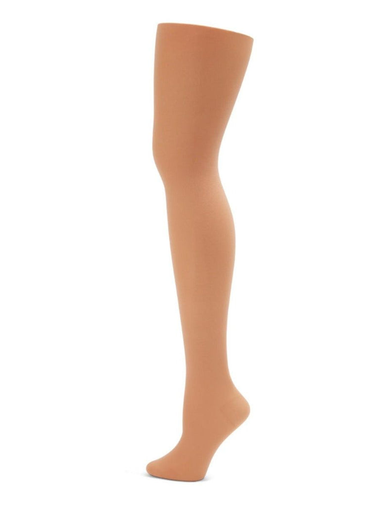 Seamless Hold & Stretch® Adult Footed Tight Tights Capezio Adult S Light Suntan 