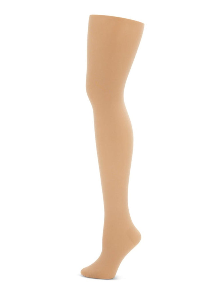 Seamless Hold & Stretch® Child Footed Tight Tights Capezio Child S Caramel 