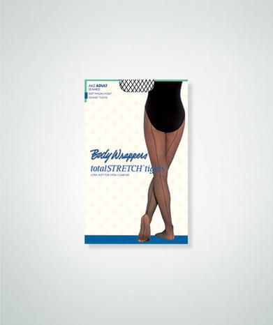 TotalSTRETCH® Seamed Adult Fishnet Tights Tights Body Wrappers 
